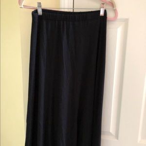 Amour Vert Maxi Skirt Black